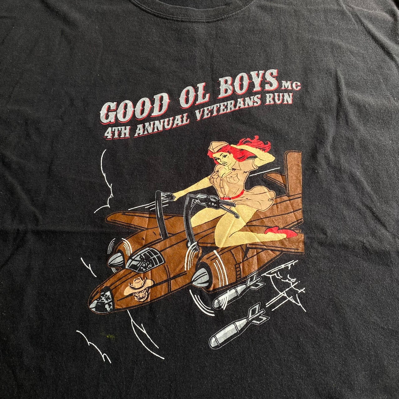GOOD OL' BOYS MC モーターサイクル バイク イベント Tシャツ メンズXL