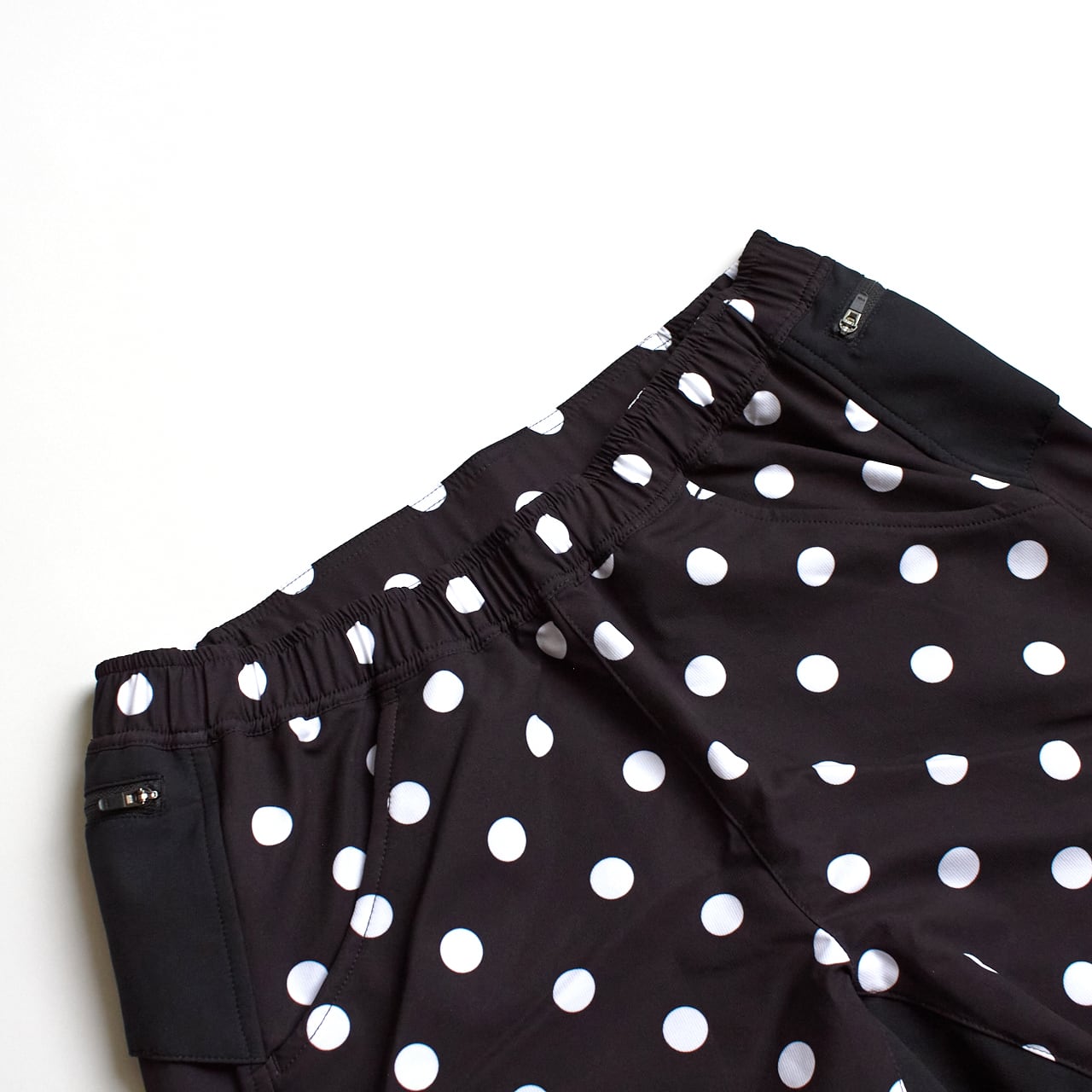 ranor（ラナー）DOT MIDDLE SHORTS - BLKCR メンズ・レディース