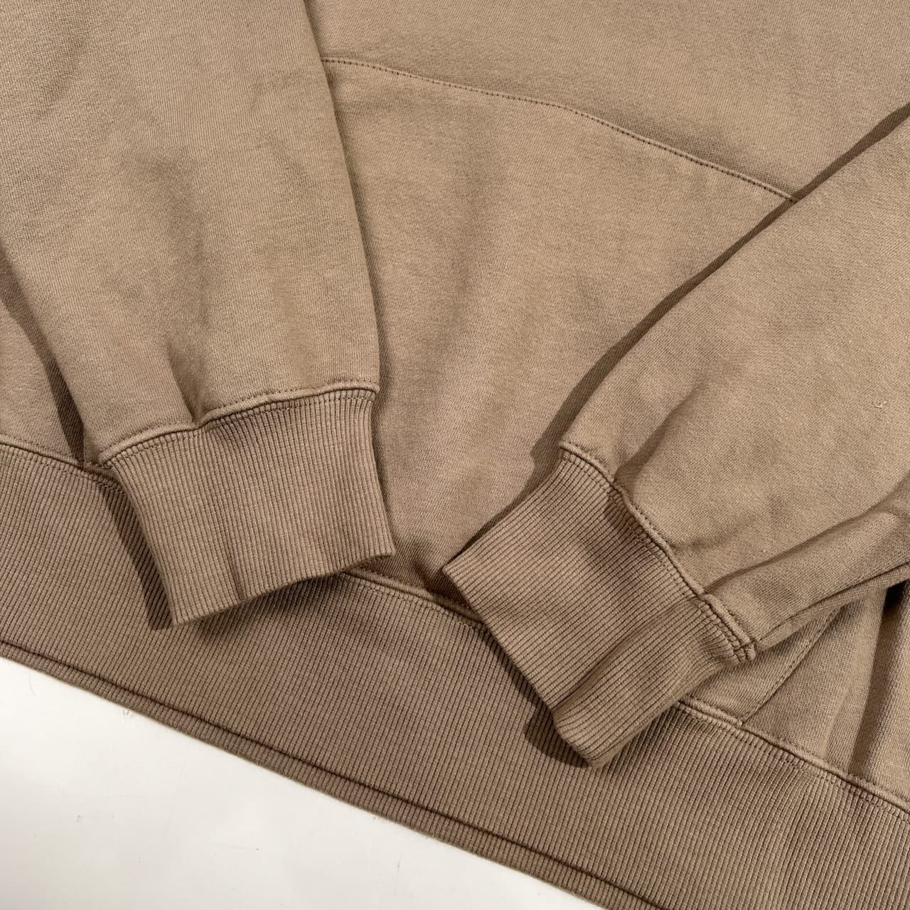 TARAS BOULBA タラスブルバ バックプリント 裏起毛 スウェット パーカー サイズ M /ベージュ