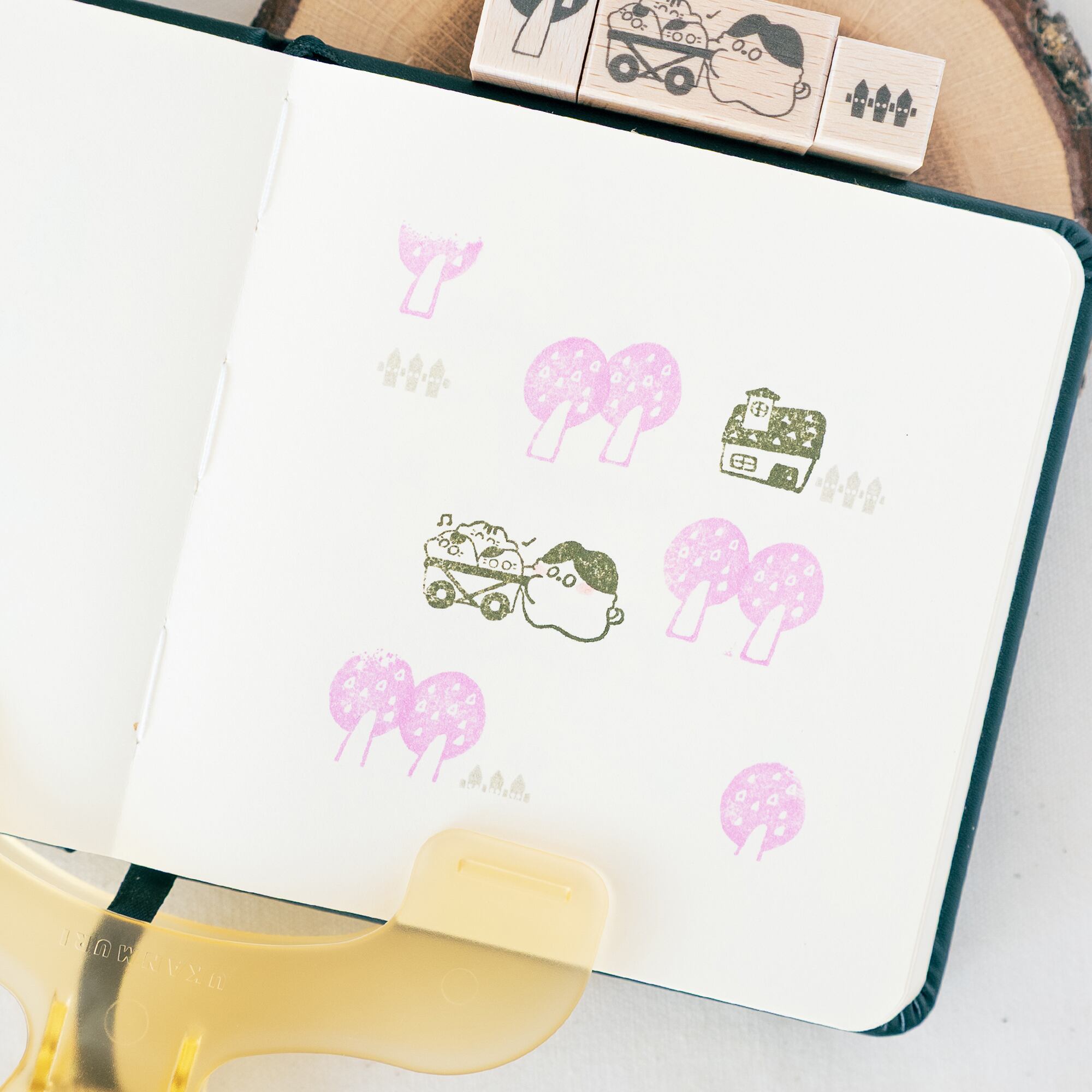 さんかくの樹 | はんこ