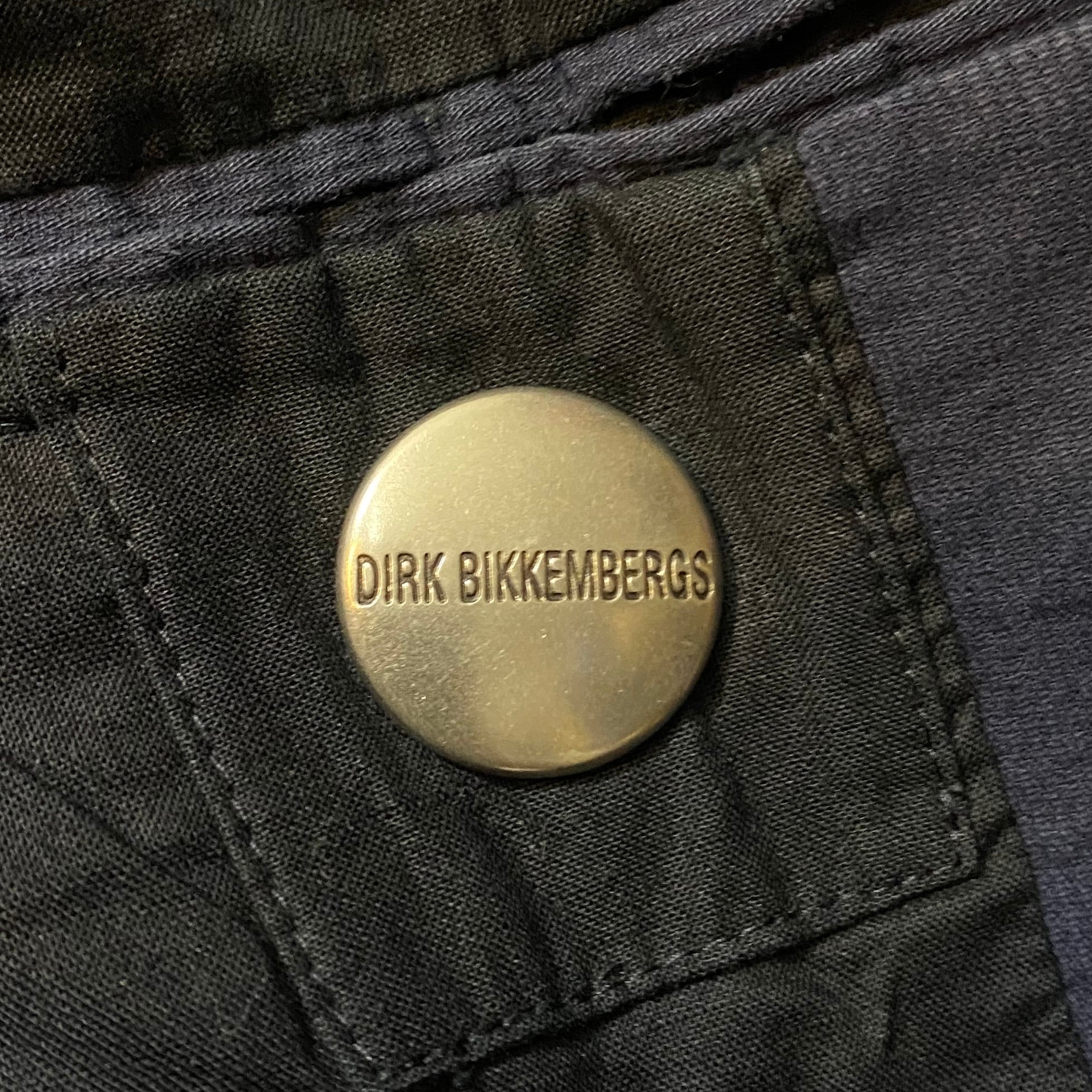 DIRK BIKKEMBERGS HOMMES navy color cotton double jacket | NOIR ONLINE