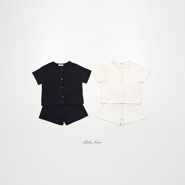 【取寄】bebenine｜soft cardigan set｜ソフトカーディガンセット｜XS-XL｜kids｜26 summer