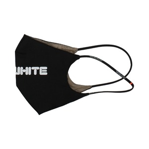 OFF-WHITE オフホワイト メンズ マスク コットン ブラック