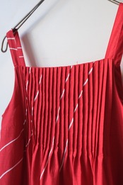Marimekko tomato red white cami dress