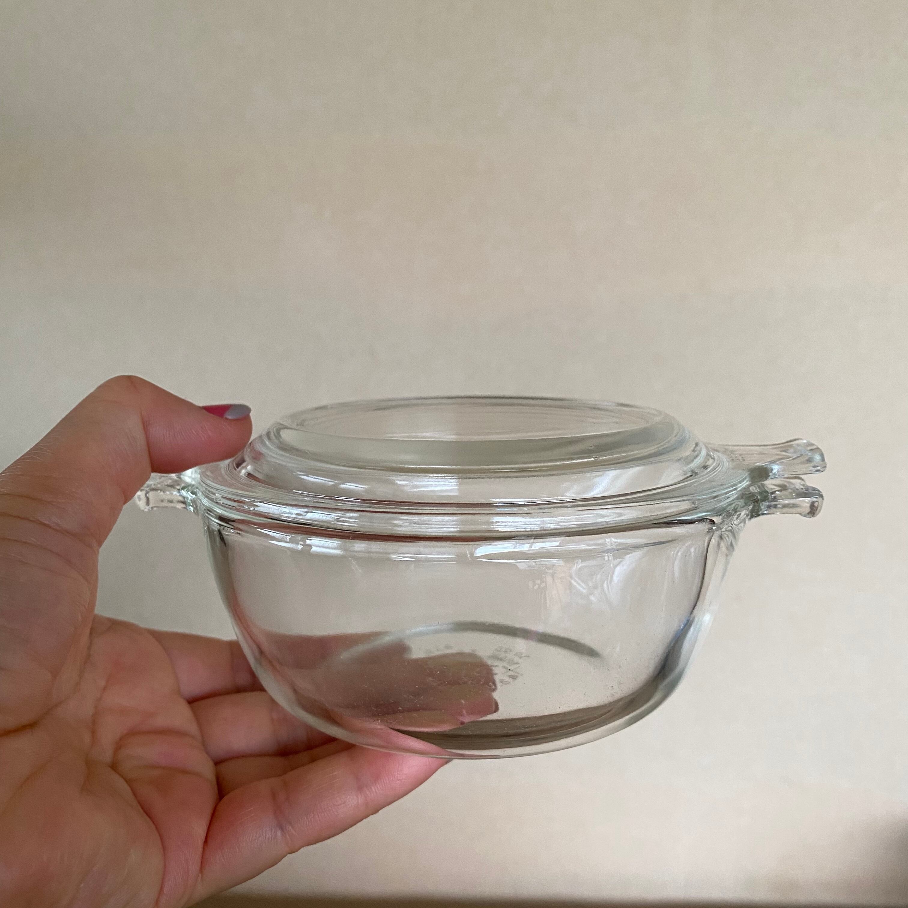 pyrex made in usa 耐熱ガラスキャセロール小 【1068】 | fave