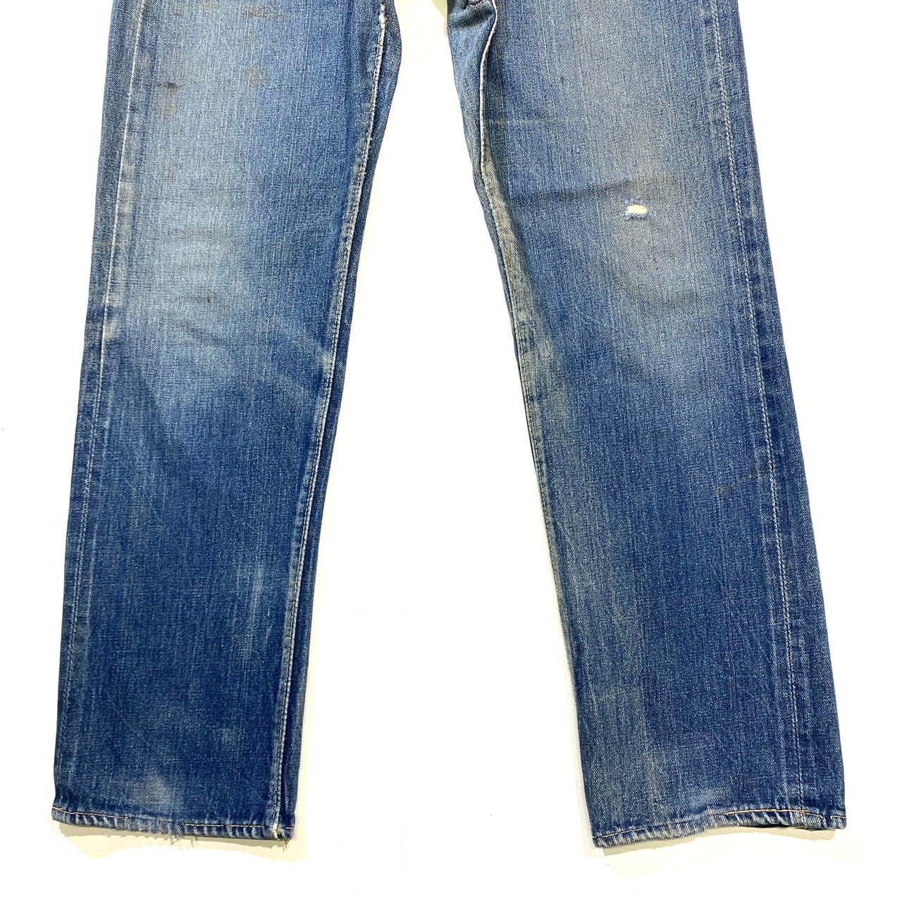 60年代 Levi's リーバイス 501 BIG E 最初期 ストレート デニムパンツ W28 古着 ボタン裏刻印E ビッグE ジーンズ 60S  ヴィンテージ ビンテージ 【デニムパンツ】【VTG】【WS2202-15】 | cave 古着屋【公式】古着通販サイト