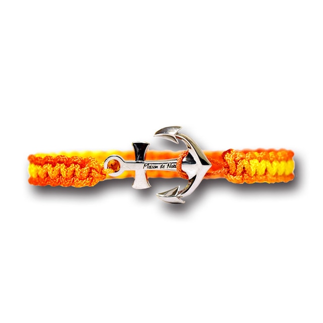 【メール便送料無料】Anchor Bracelet Large Yellow【品番 19S2004】