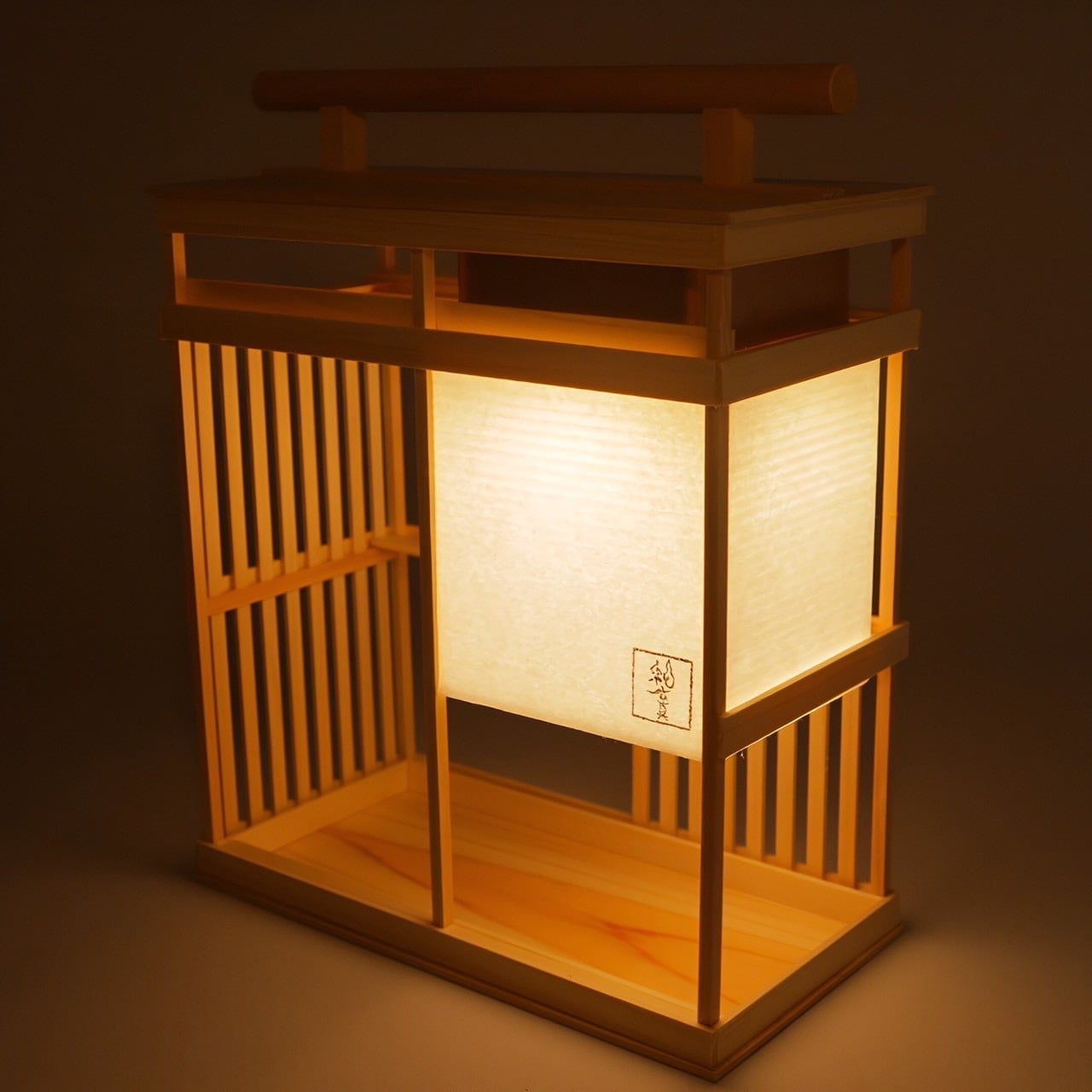期間/送料込】江戸の夕暮れ｜光と影を愉しむ置き行灯。25cm人感