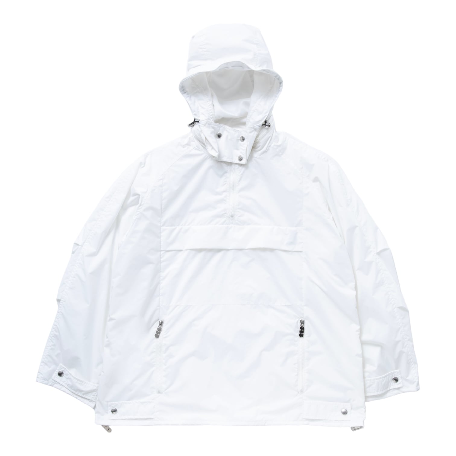 【TTT MSW】Nylon anorak hoodie jacket(WHITE)〈送料無料〉 | STORY powered by BASE