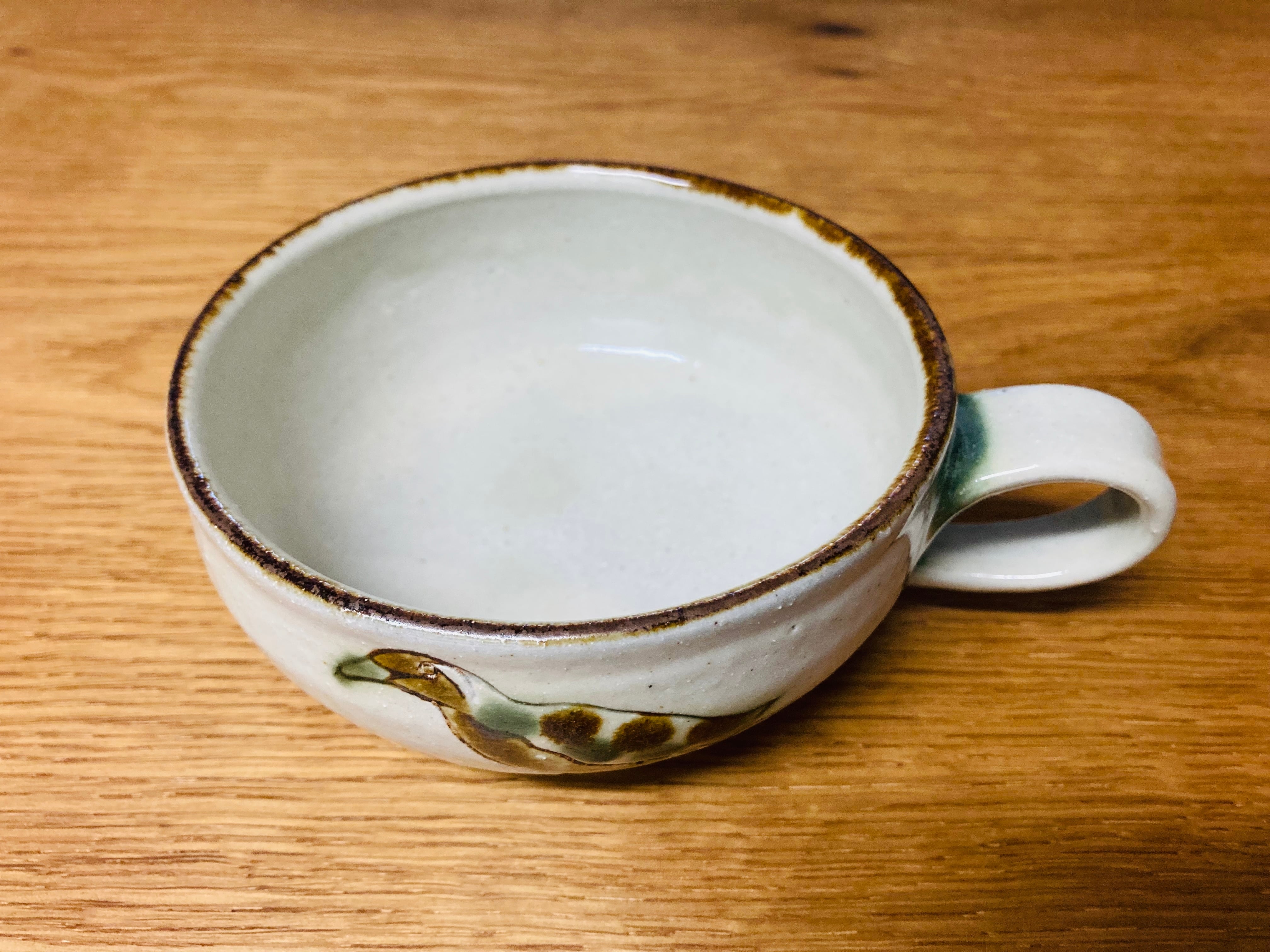 やちむん ヤンバルクイナ・スープカップ（やちむん工房mug） | &kiitos