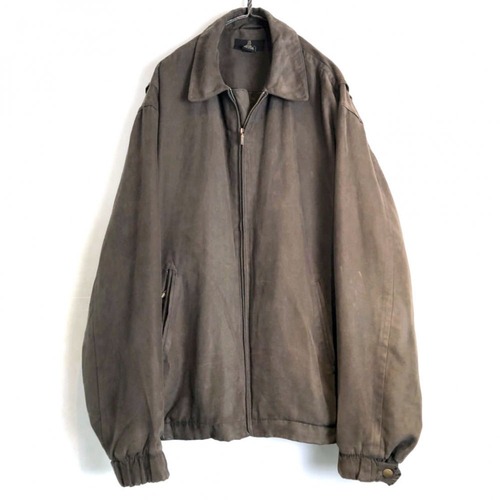 Vintage Peach Skin Jacket [1990s] Vintage Peach Skin Jacket