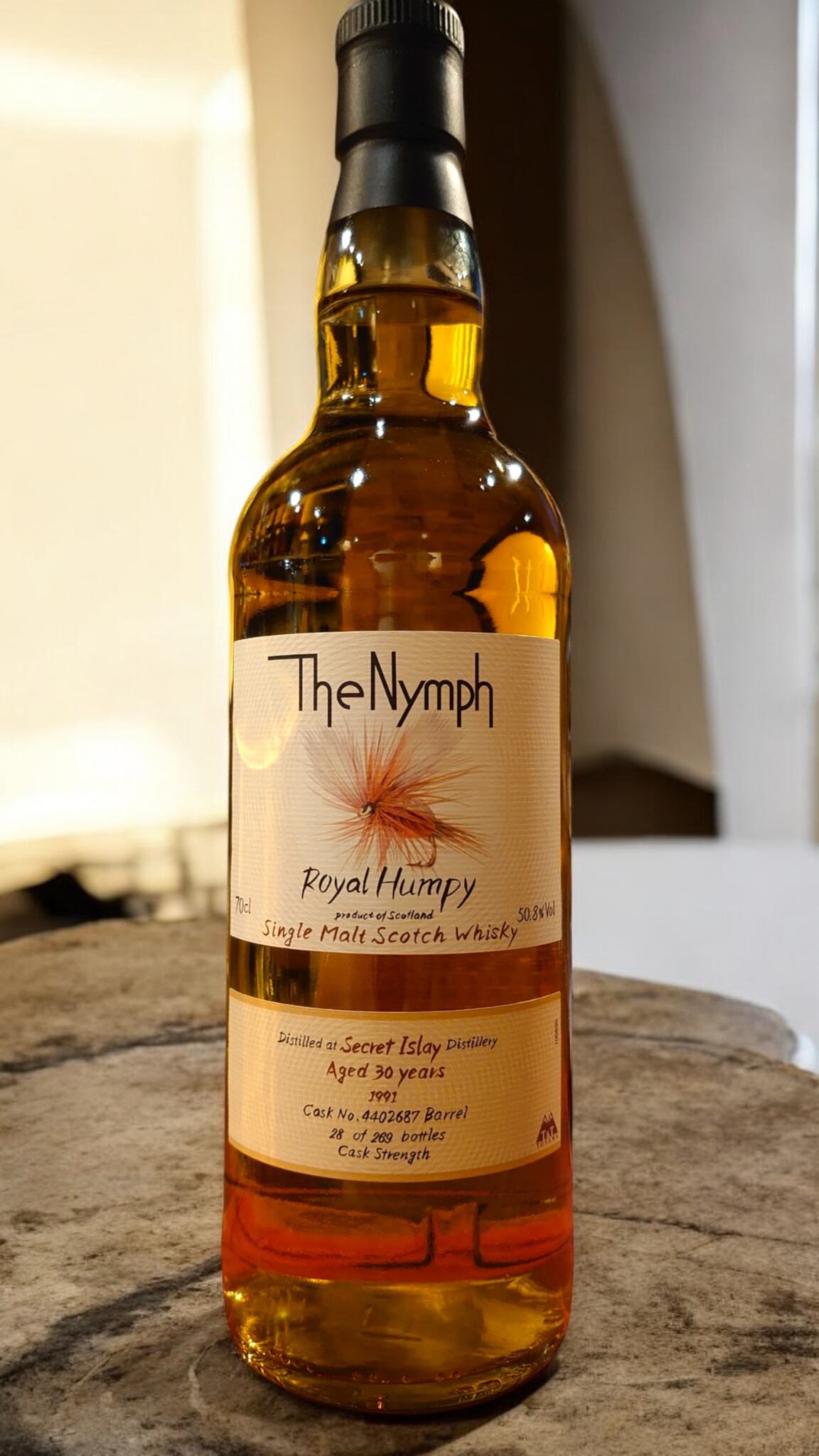 The Nymph  Humpy （ニンフ　アイラ） シークレットアイラ 1991 30年 バレルThe Nymph ”Royal Humpy” for T&T