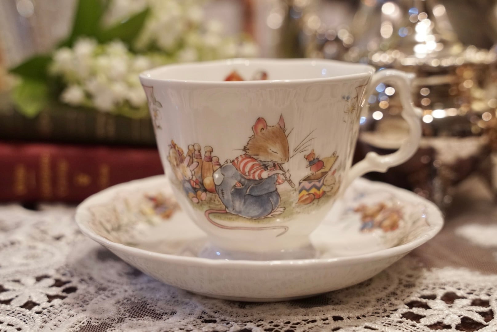 ウィルフレッドとプリムローズ ブランブリーヘッジ フィギュリン ロイヤルドルトン Royal Doulton】ロイヤルドルトン Brambly Hedge ブランブリーヘッジ