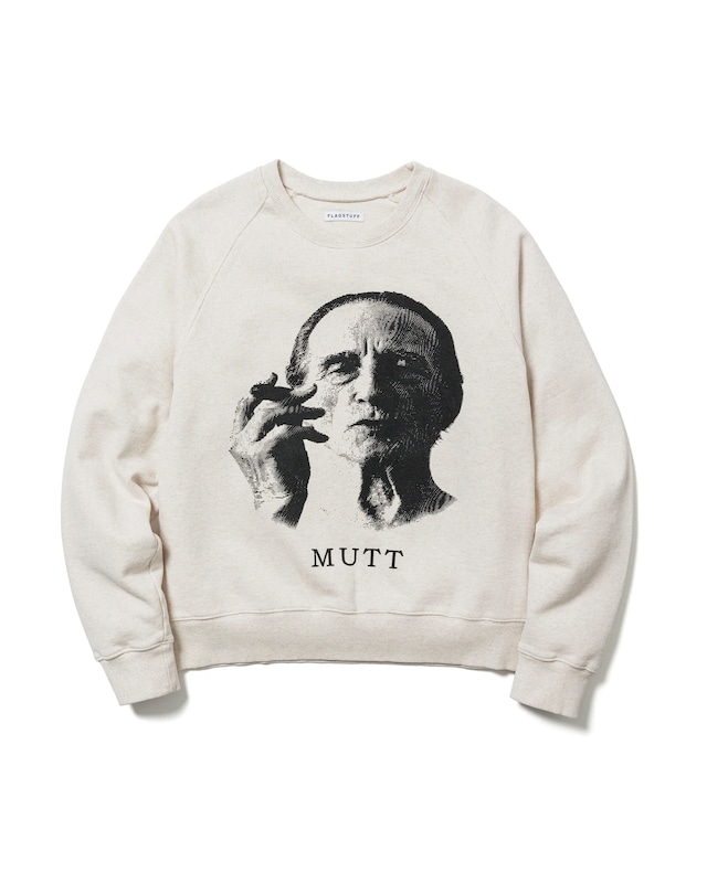 FLAGSTUFF : MUTT SWEAT C/# OFF WHITE SIZE L