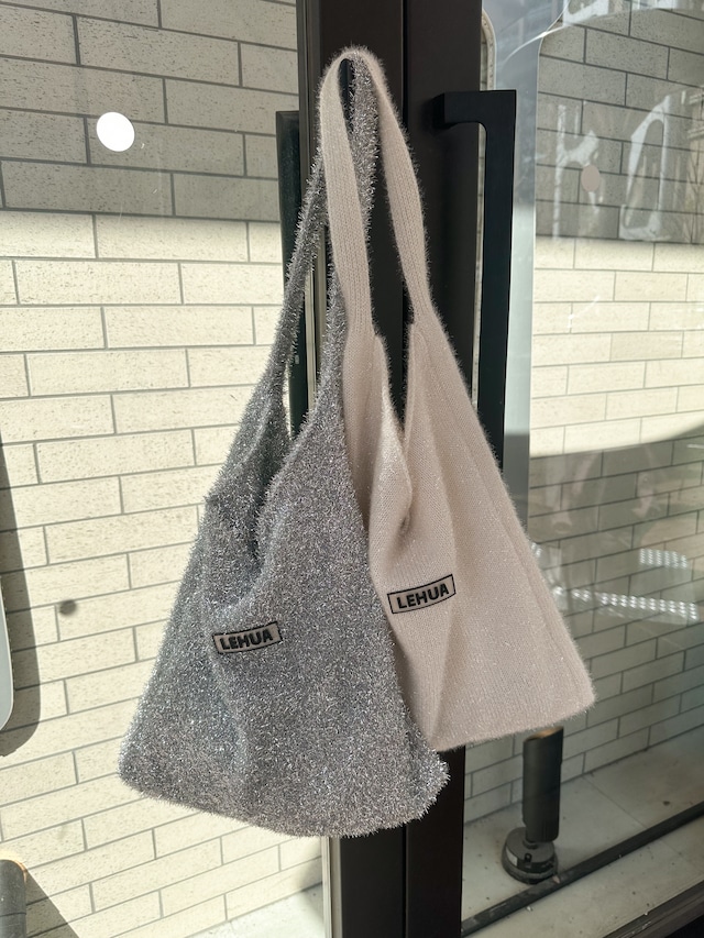 LEHUA GLITTER TOTE BAG［LHBAG019G］