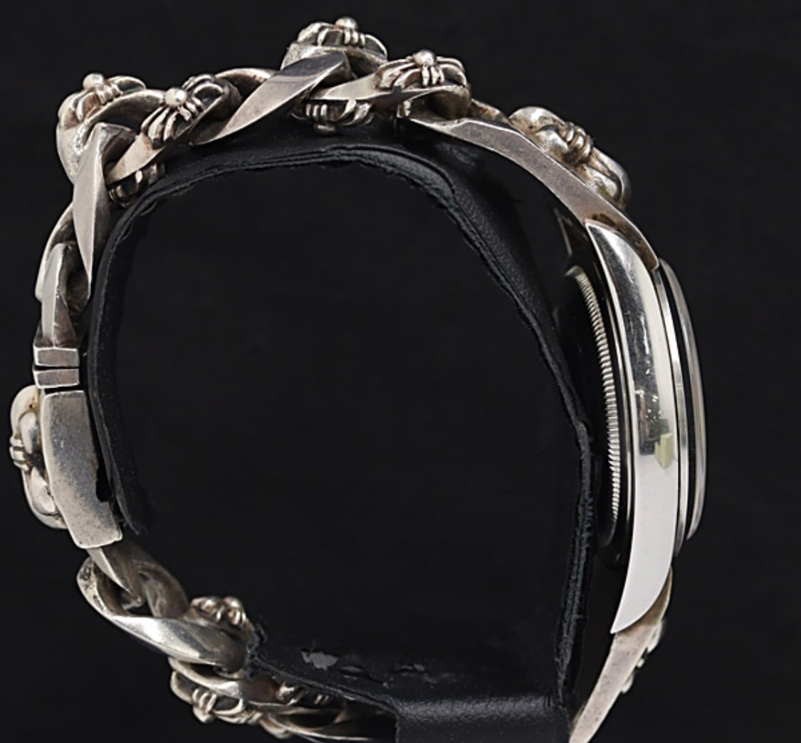 CHROME HEARTS クロムハーツ エクスプローラー ブレス 114270 M番 AT