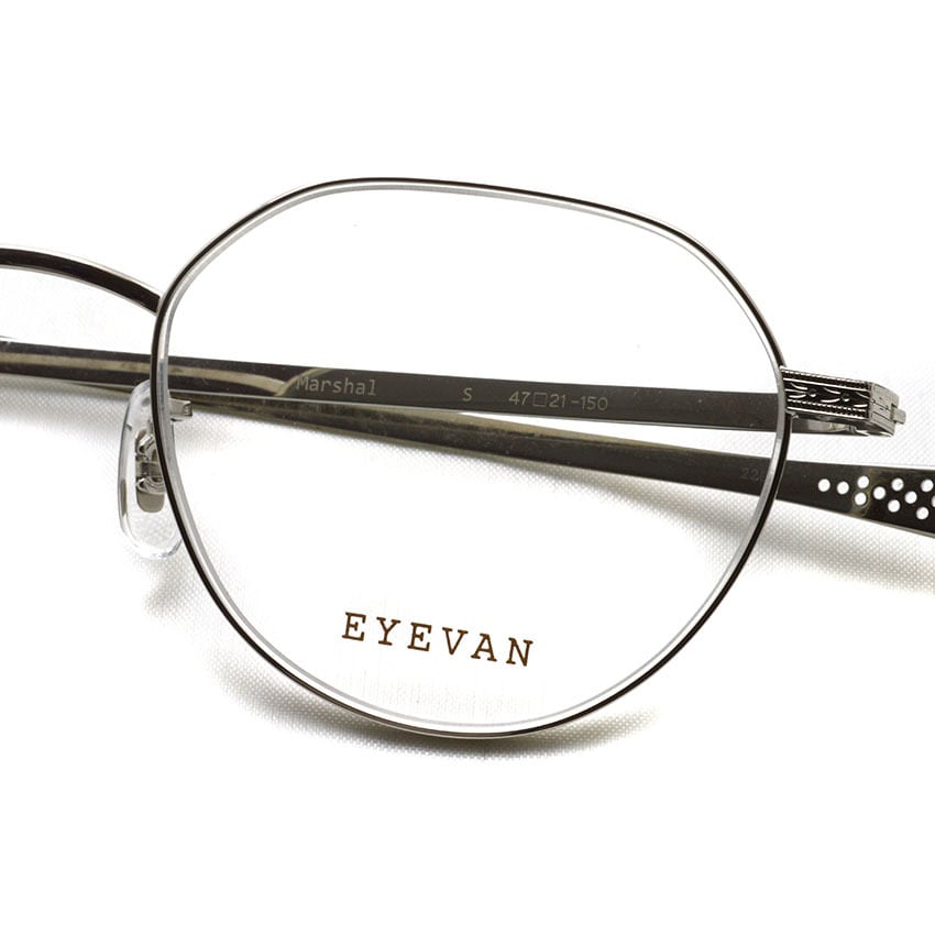 EYEVAN / MARSHAL / Silver シルバー ラウンド クラウンパント メタル