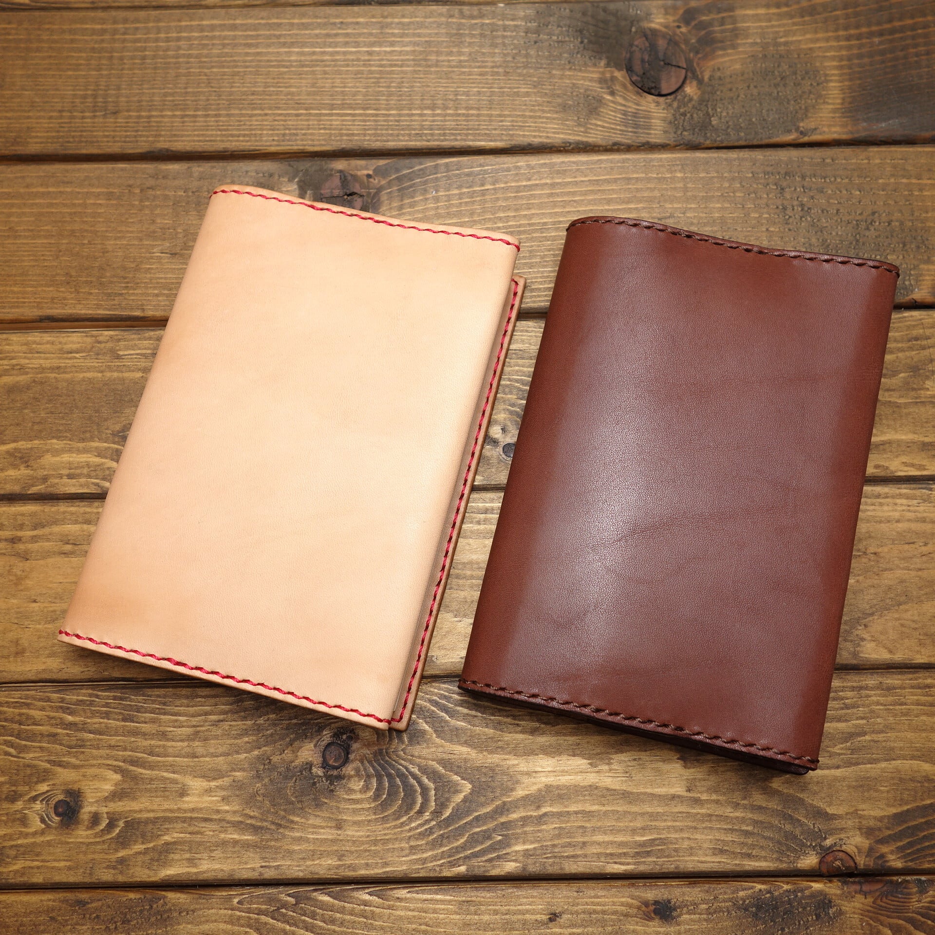 ◇◇【極上栃木レザー】総手縫い ブックカバー 文庫本サイズ