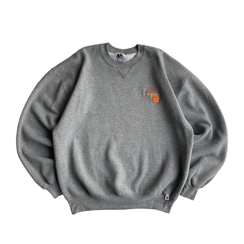 "90s RUSSELL ATHLETIC" sweat shirt made in usa