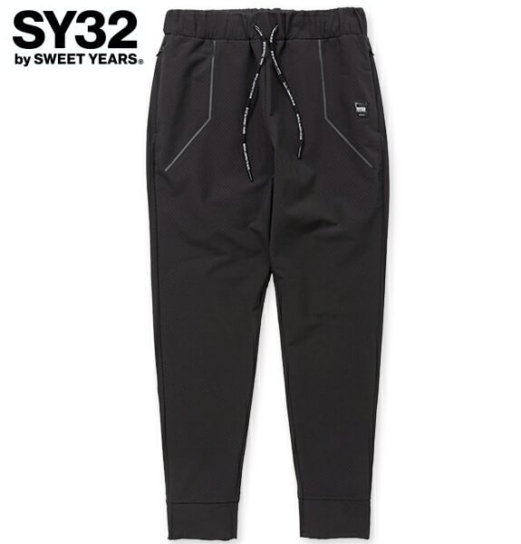 SY32 by SWEET YEARS エスワイサーティトゥ パンツ セットアップ メンズ STORM FLEECE PANTS 13518  BLACK | BEES HIGH powered by BASE