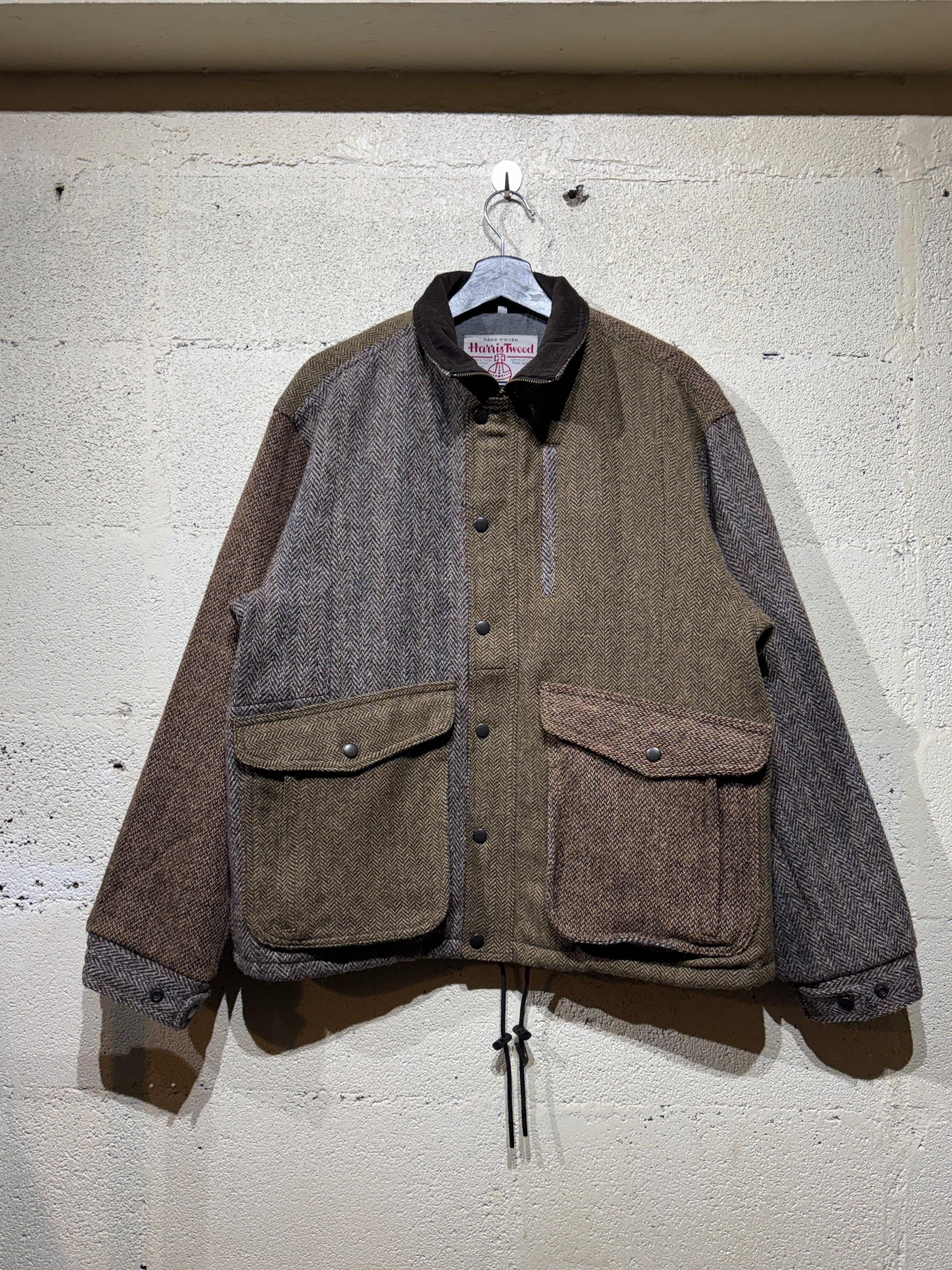 Harris Tweed Baggies Jacket BROWN サイズ2 BG4