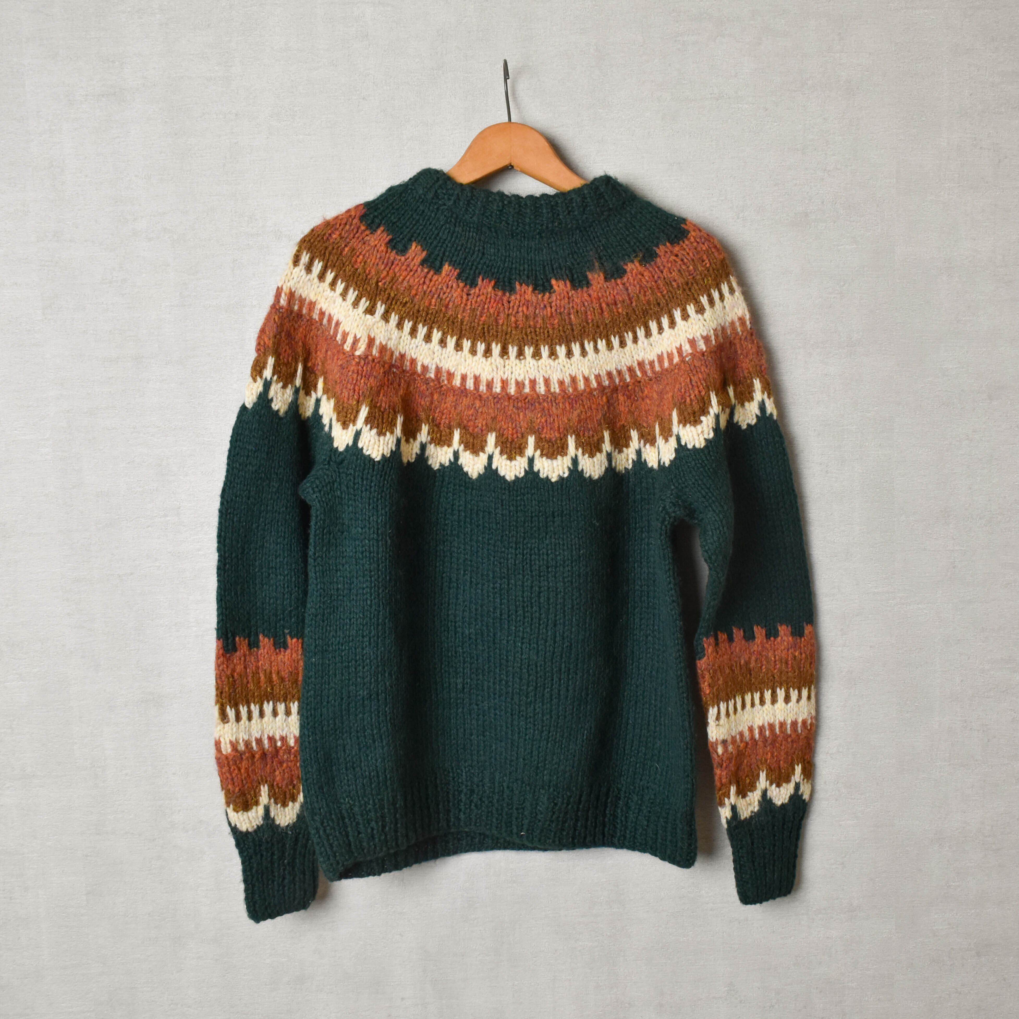 [USED] denmark knit green