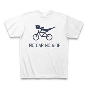 NO CAP NO RIDE Tシャツ　ホワイト