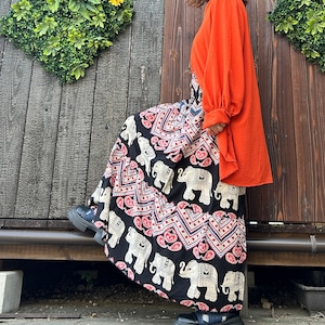 ゾウさん2ウェイふんわりスカート