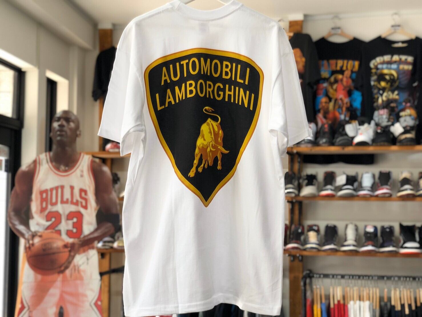Supreme Automobili Lamborghini Tee WHITE XL 45JE5937 | BRAND  