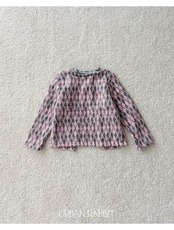 アーバンラビット / URBAN RABBIT / アーガイルカーディガンT / 韓国子供服 / キッズ / 26winter〖取寄〗*XS~XL*