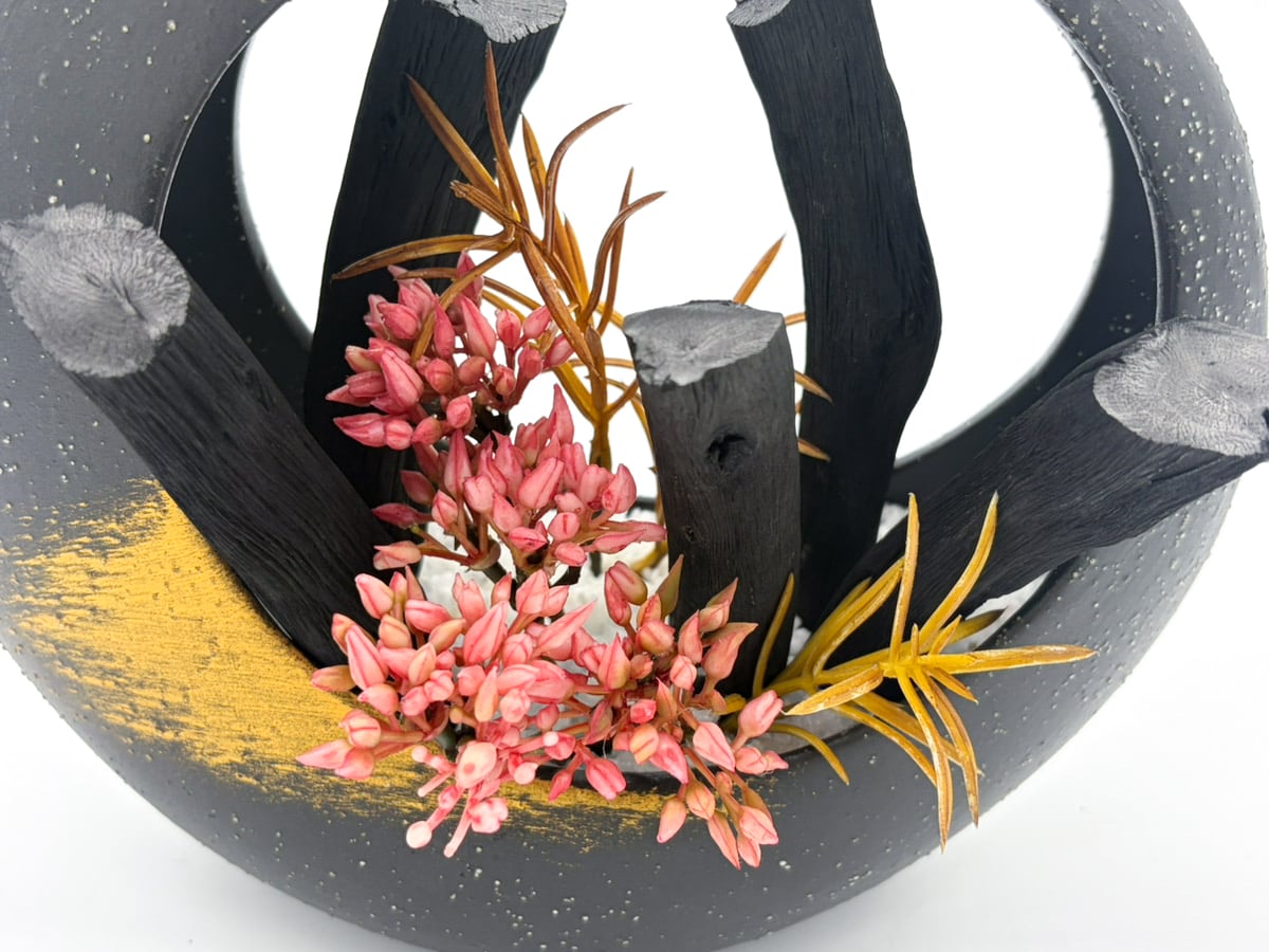 紀州備長炭オブジェ　一点物　希少 入手困難品 一点物 紀州備長炭 オブジェ インテリア