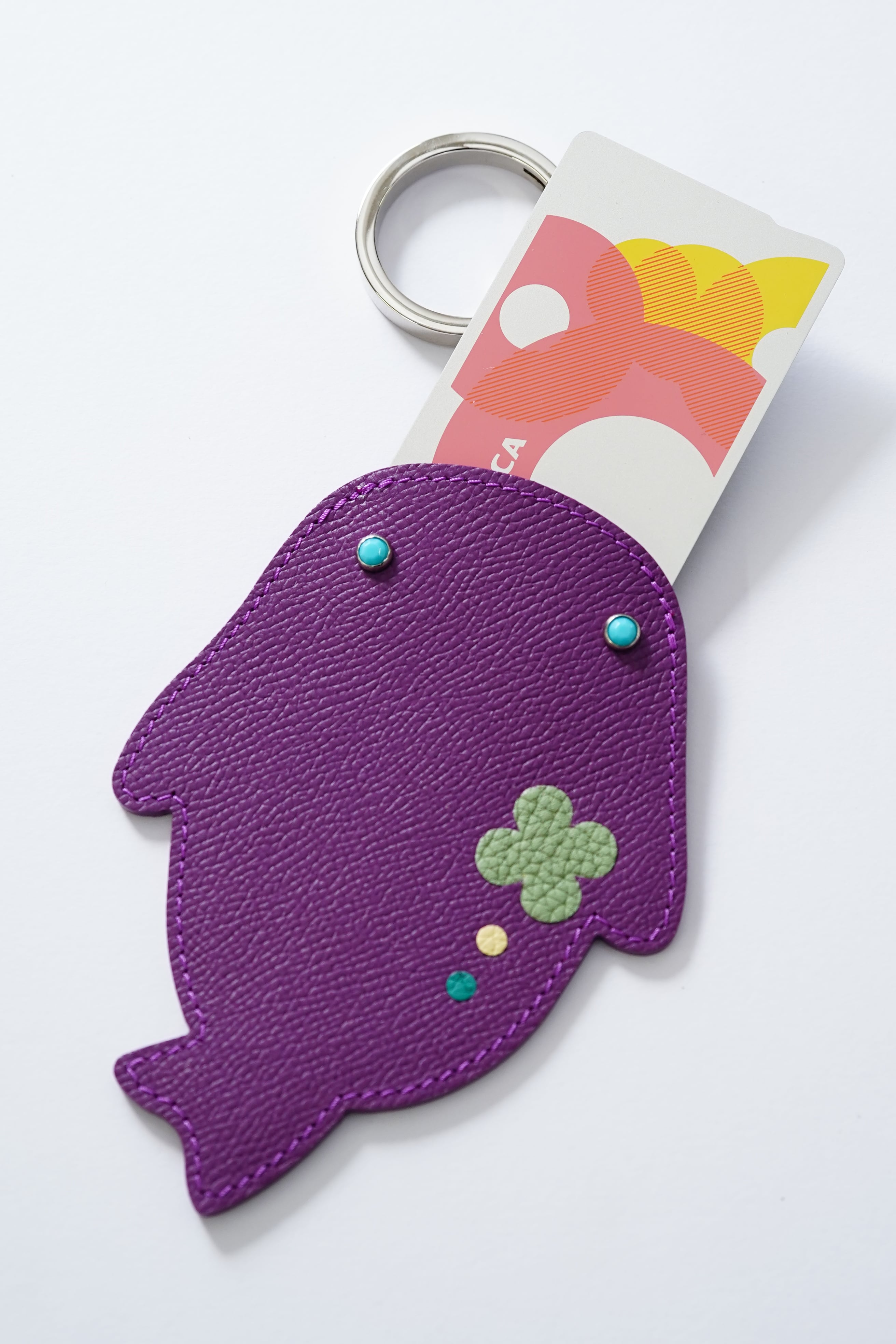 id.Passパスケース バイオレット クローバー | i.d.o 公式オンライン