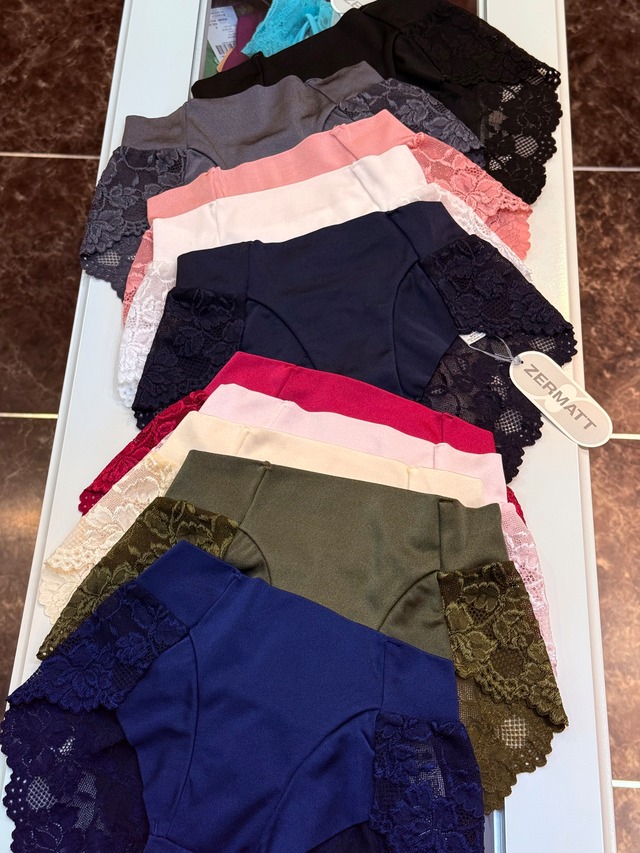 ZERMATT　フロントノンレース　立体2Wayジャストウエストショーツ　１０色展開　