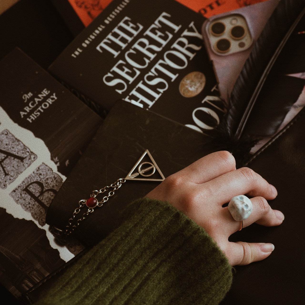 頭蓋骨　リング