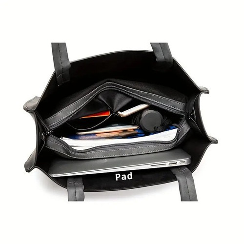 大容量バック メンズバック ブラック トートバック Y2K 仕事カバン デイリーバック