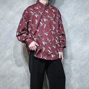 duck pattern cotton shirt