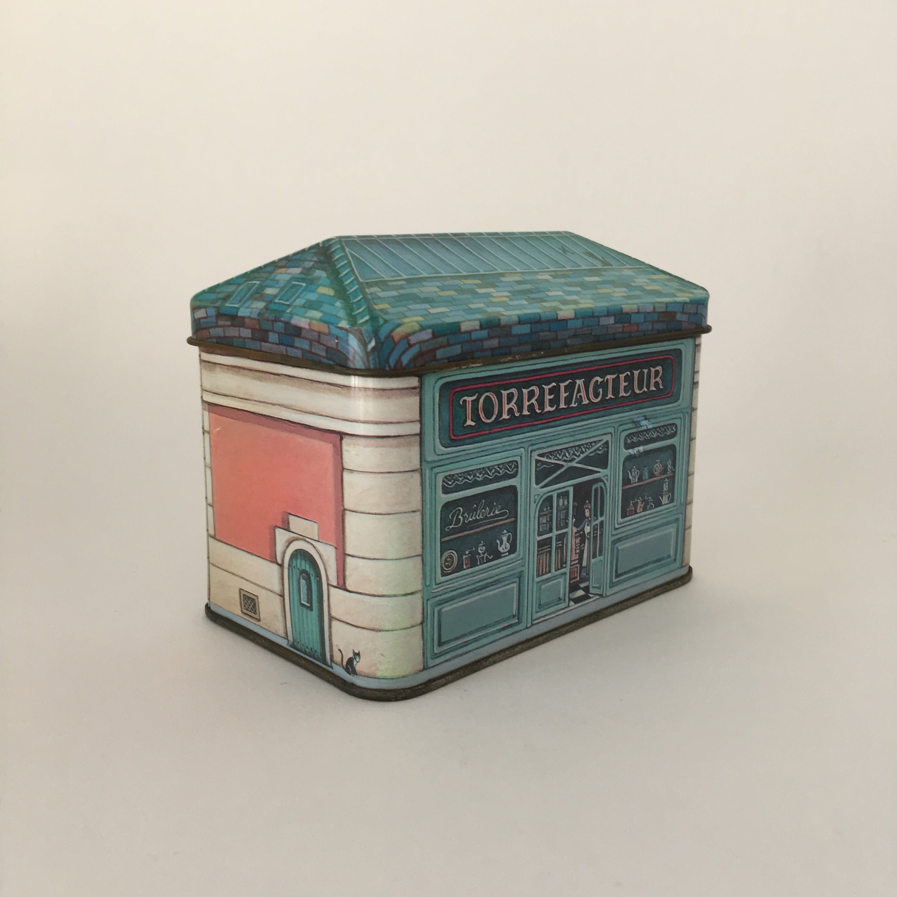 アンティーク 缶 自家焙煎コーヒー屋さん フランス アンティーク