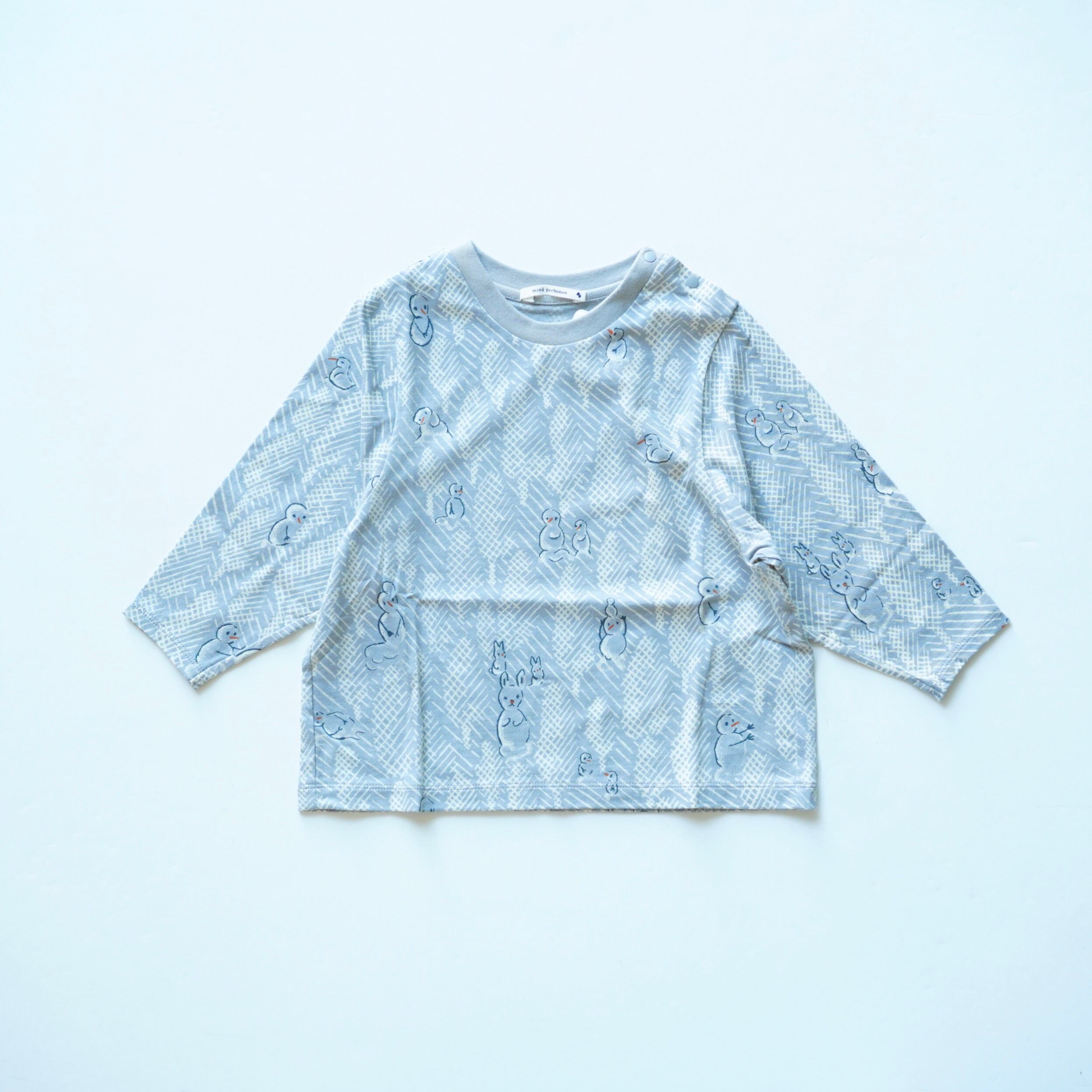 mina perhonen 〉lumiukko / ABA8310P / gray / 80?100 | 世界の子供服