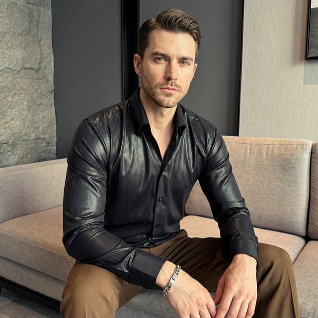 モードシルエットシャツ(3color） M0915