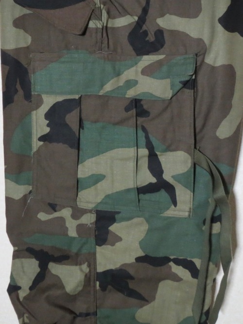 DEADSTOCK US ARMY M65 FIELD PANTS WOODLAND CAMO MADE IN USA 4