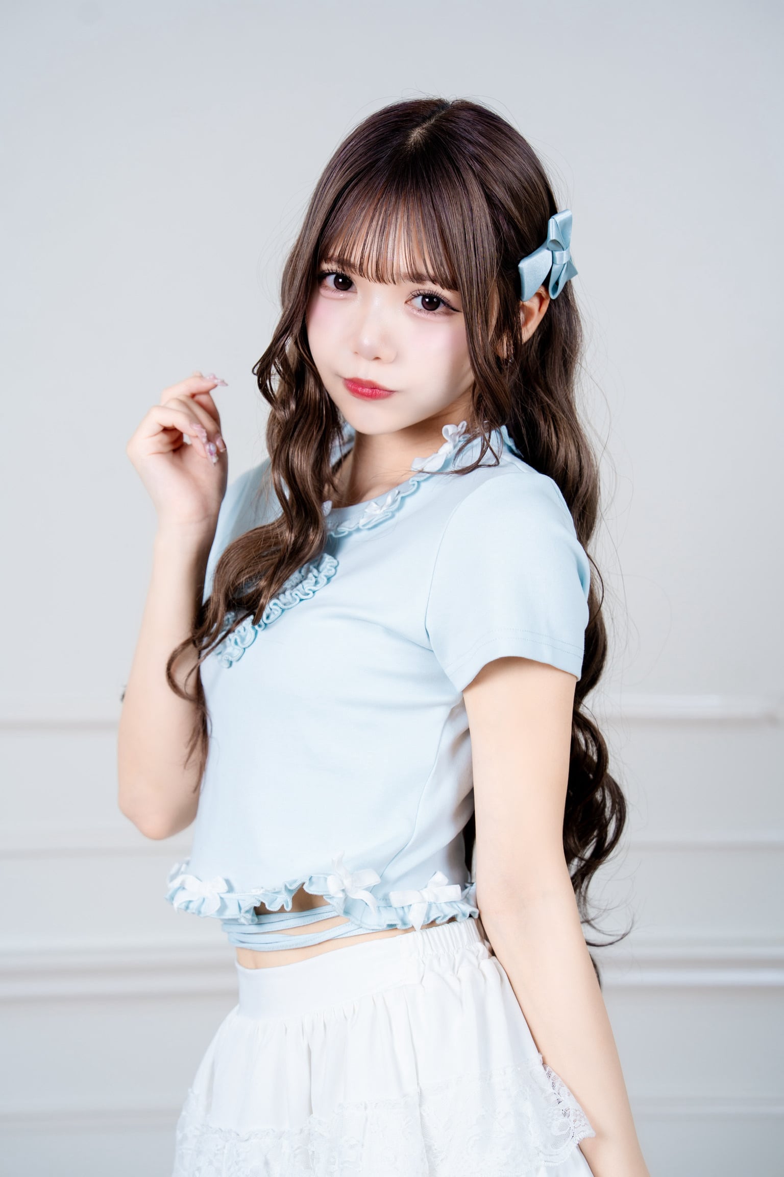 Velvet Ribbon Heart Tops