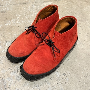 Tricker's RED SUEDE DESERT BOOTS