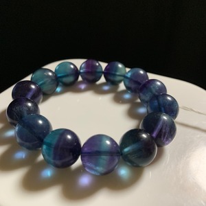 4. 大玉☆ブルー系グラデーション フローライト