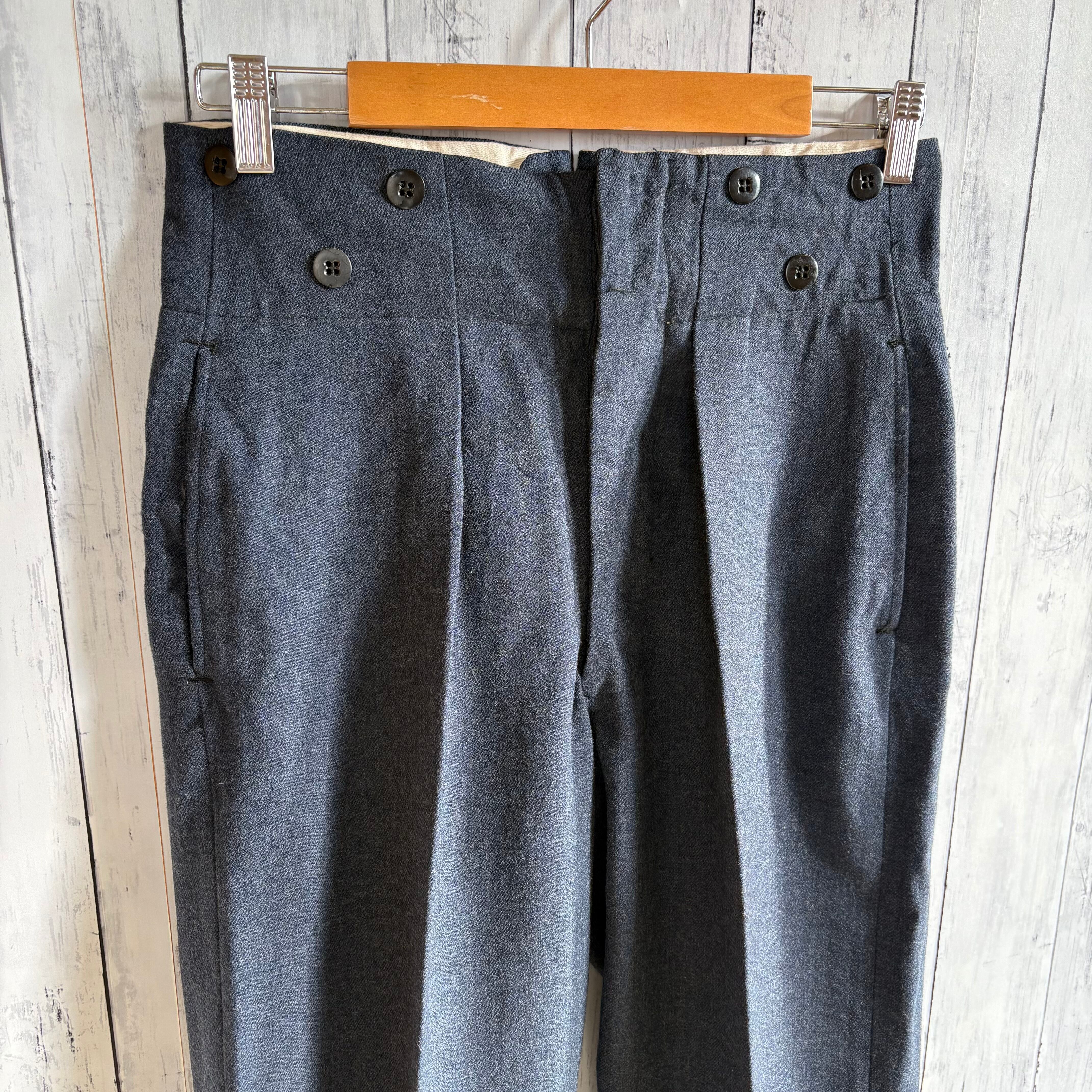 50S 黒 スラックス NashPant カナダ製 ロカビリー ヴィンテージ デッド