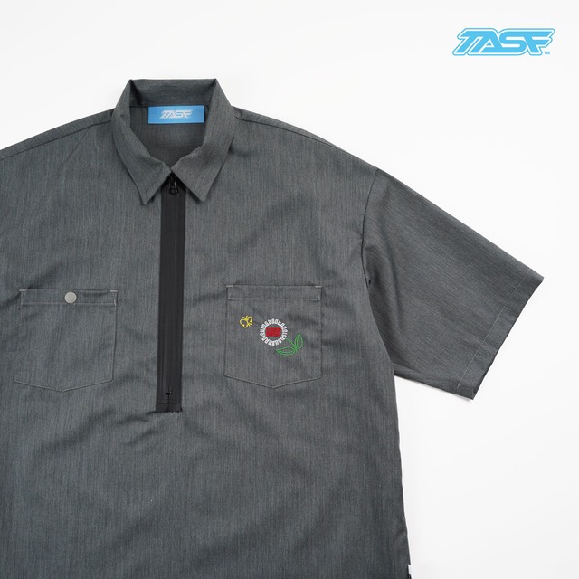50%OFF!!　TASF  /   TASFlower Shirt  /  Gray