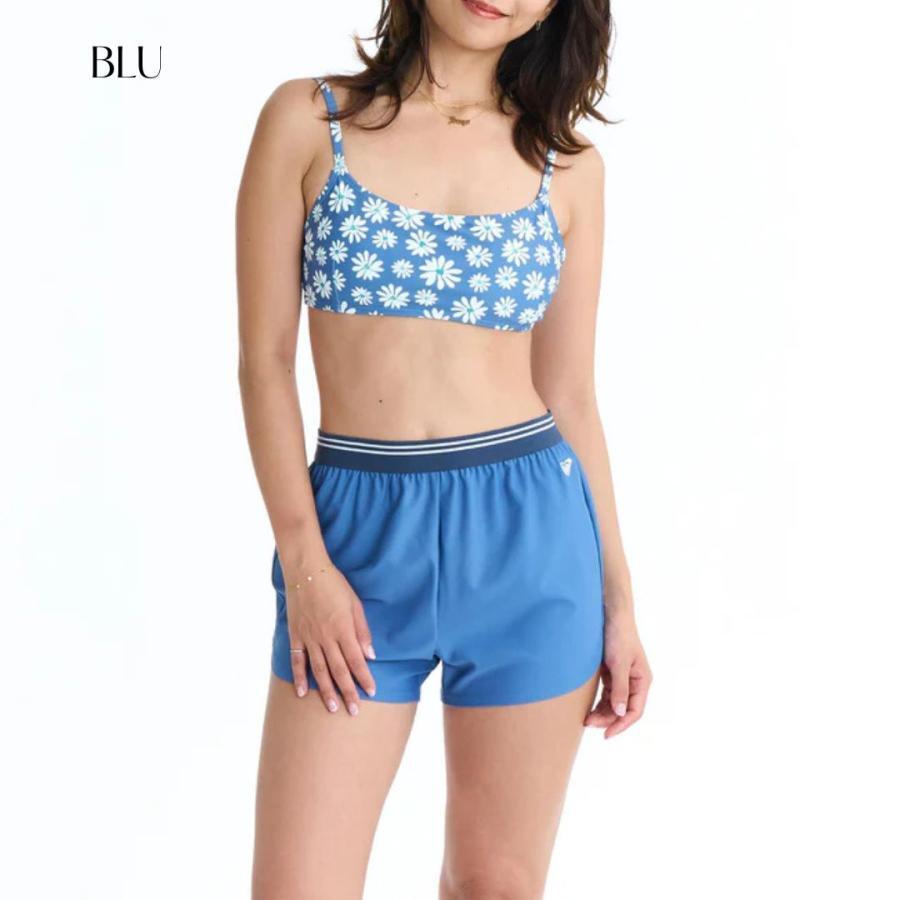 ROXY ラッシュT ショートパンツ　水着4点セット　S RSW261007 ROXY ロキシー4点セット ラッシュTシャツ ボードショーツ