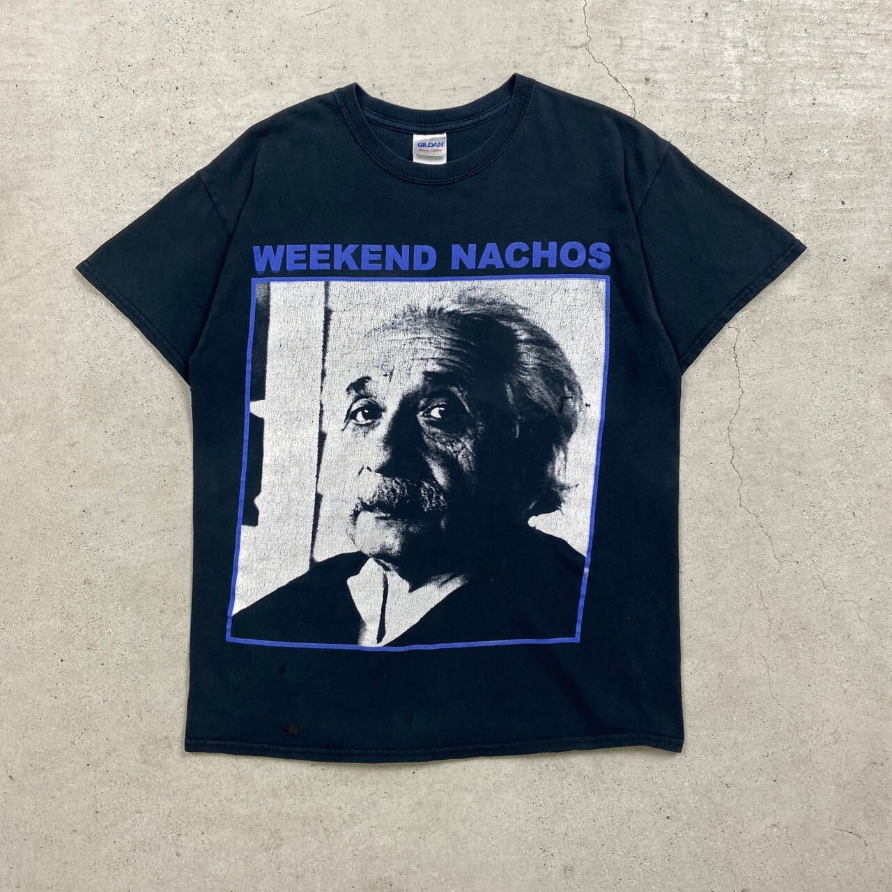 WEEKEND NACHOS バンドTシャツ バンT アインシュタイン メンズM 古着  