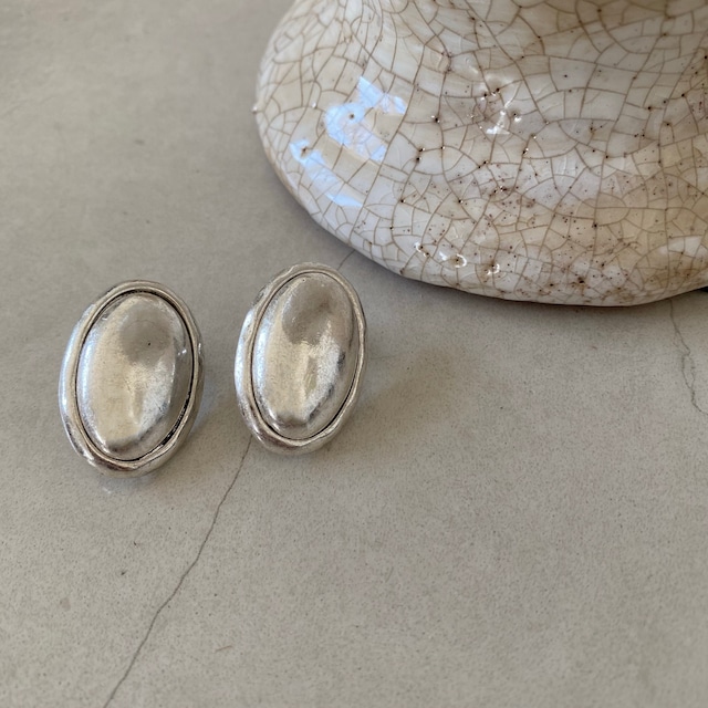 Oval Pierce /Earring