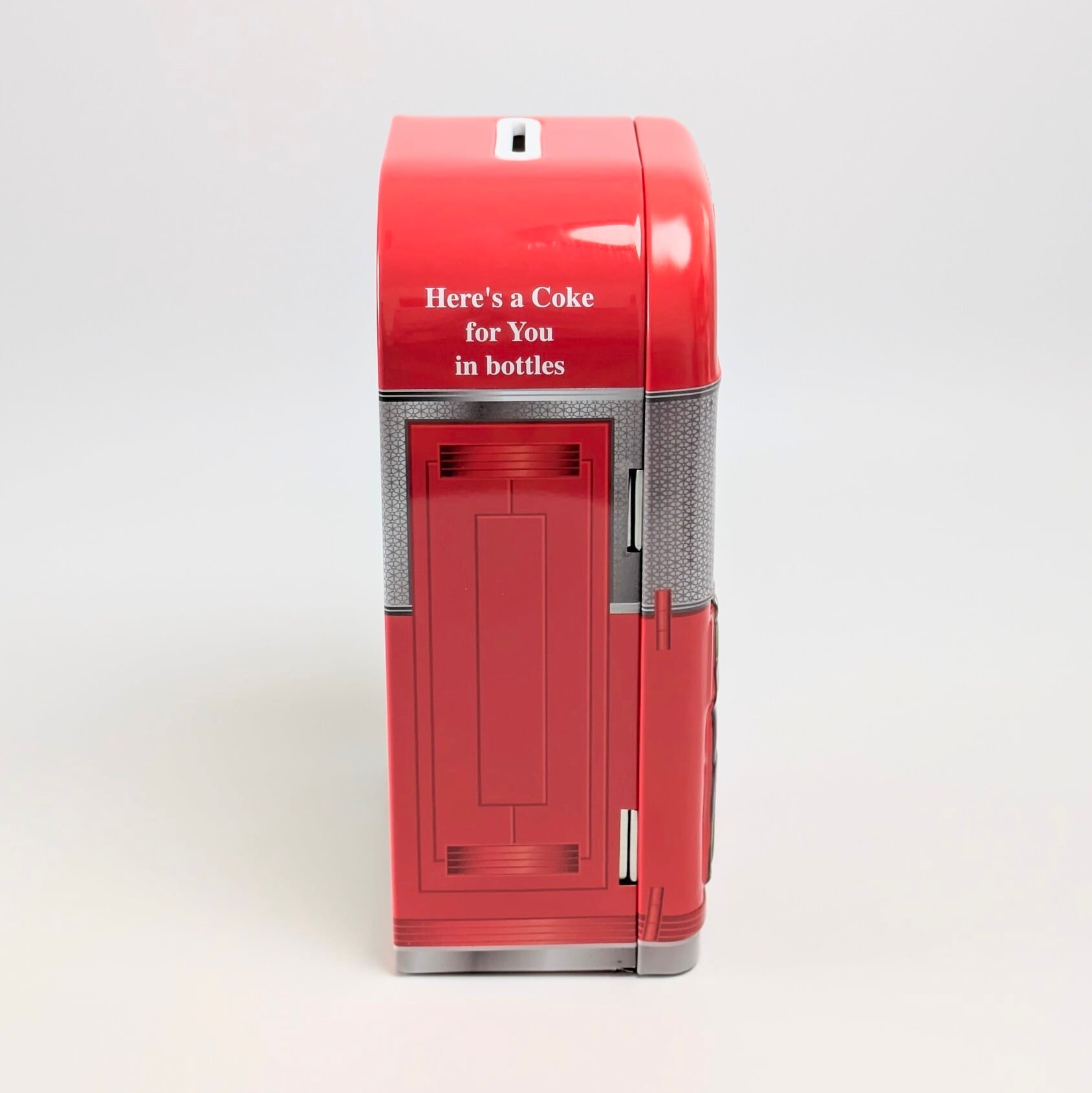 【 Coca-Cola ( コカ・コーラ ) / Coke 】 Vending machine Tin bank / 自動販売機型貯金箱 / コインバンク / 1950年代 1960年代【B】〚アメリカン雑貨 アメトイ〛