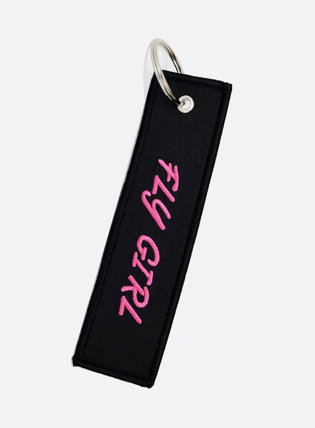 Bag Tag Keychain「Fly Girl」